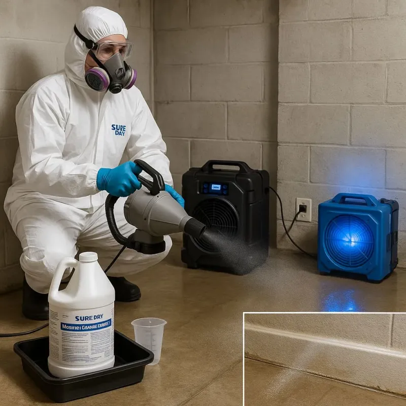 Sanitization and Odor Removal process in Big Lake, TX