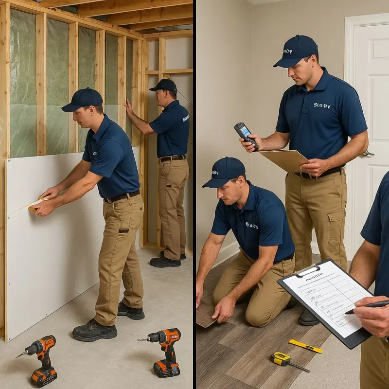 Repairs and Reconstruction process in Big Lake, TX