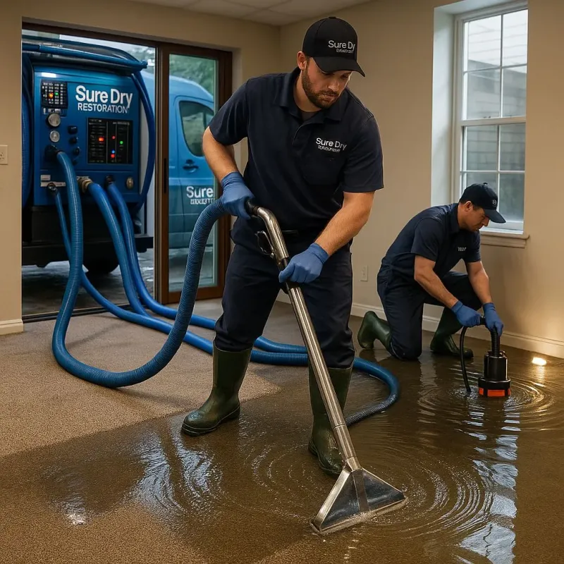 Water Extraction and Removal process in Big Lake, TX